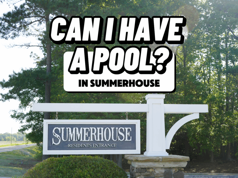 Can I Have a Pool in Summerhouse?